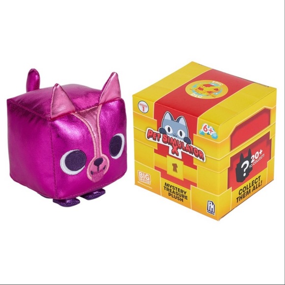 Roblox BIG GAMES Pet Simulator X Mystery Treasure Metallic Plushie DLC Code - Picture 11 of 11